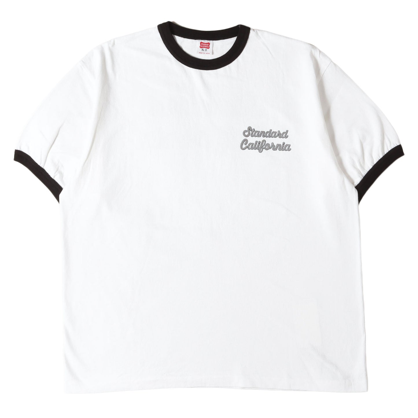 25SS グラフィック ロゴ リンガーネック Tシャツ (SD US Cotton Script Logo Ringer T)