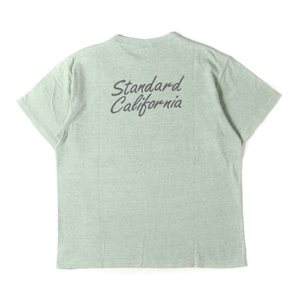 23AW × Disney ミッキーマウス ロゴ バインダーネック ハチハチ ワンツー Tシャツ (DISNEY × SD 88/12 California T)
