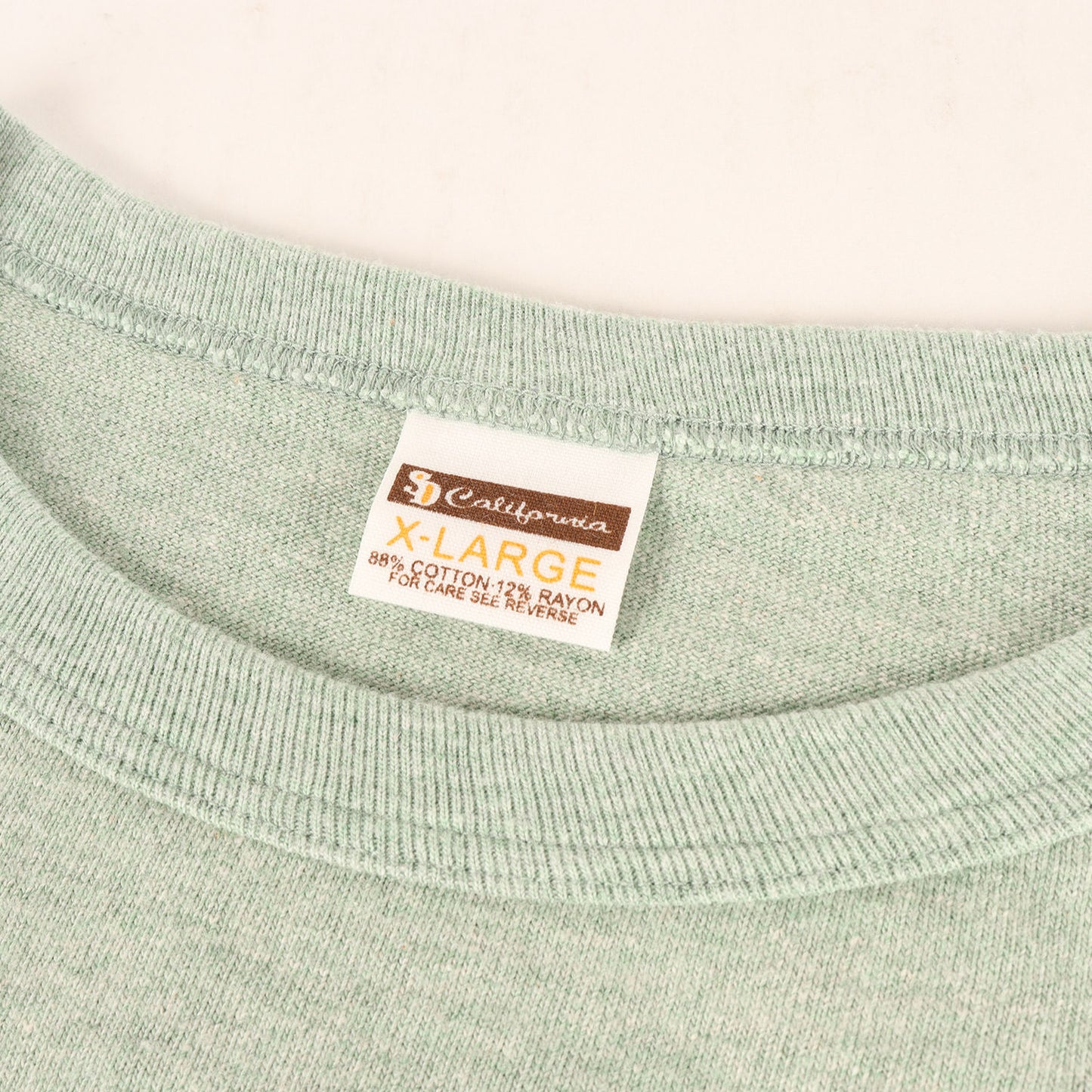 23AW × Disney ミッキーマウス ロゴ バインダーネック ハチハチ ワンツー Tシャツ (DISNEY × SD 88/12 California T)