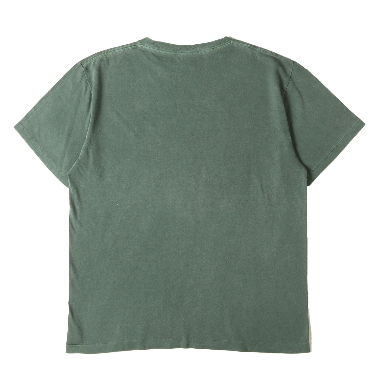 ピグメント ウォッシュ加工 ワンポイント ロゴ 刺繍 Tシャツ (SD NEW BOHEMIA SIGN LOGO T)