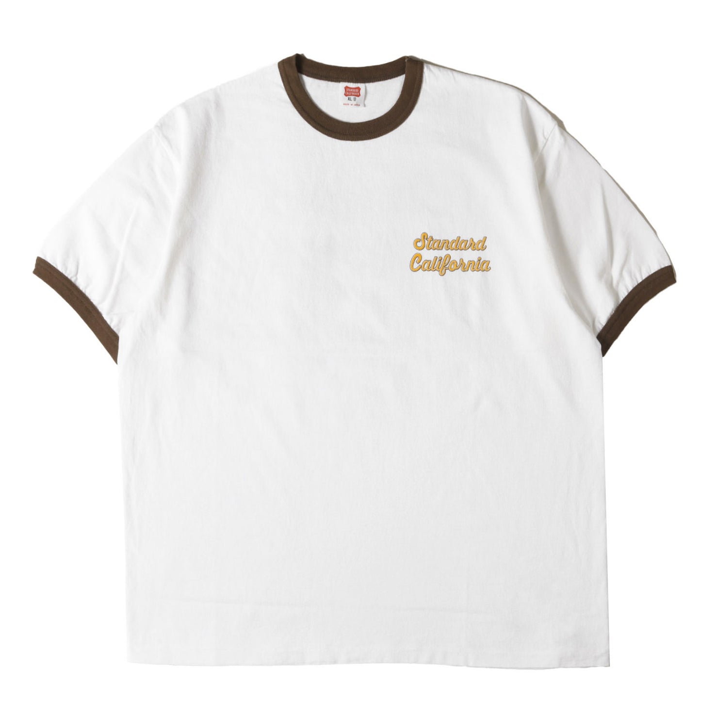 25SS グラフィック ロゴ リンガーネック Tシャツ (SD US Cotton Script Logo Ringer T)