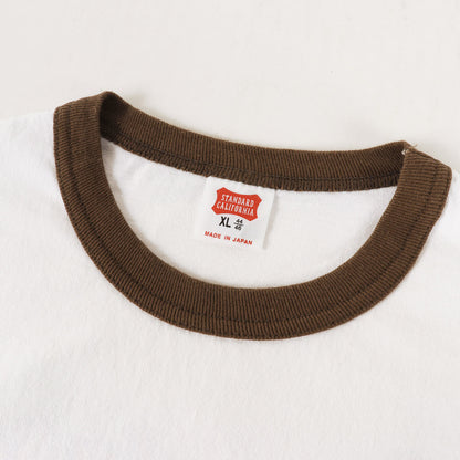 25SS グラフィック ロゴ リンガーネック Tシャツ (SD US Cotton Script Logo Ringer T)