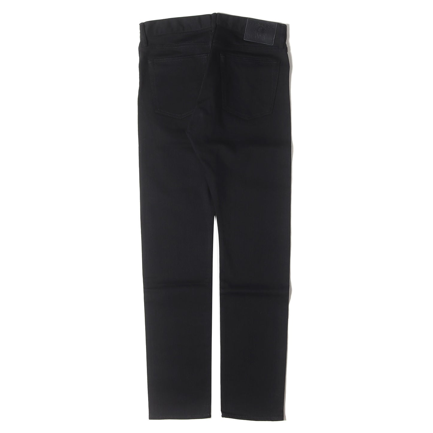 ブラックSデニムスリムパンツ