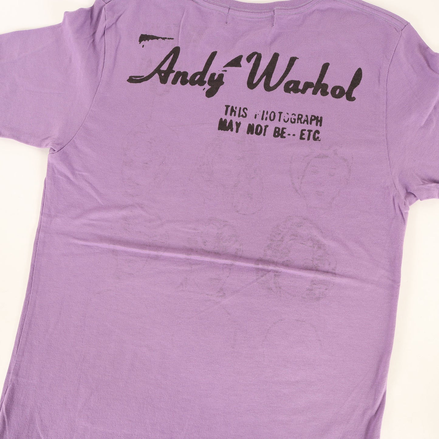 × Andy Warhol グラフィック ロゴ Tシャツ / DEADSTOCK
