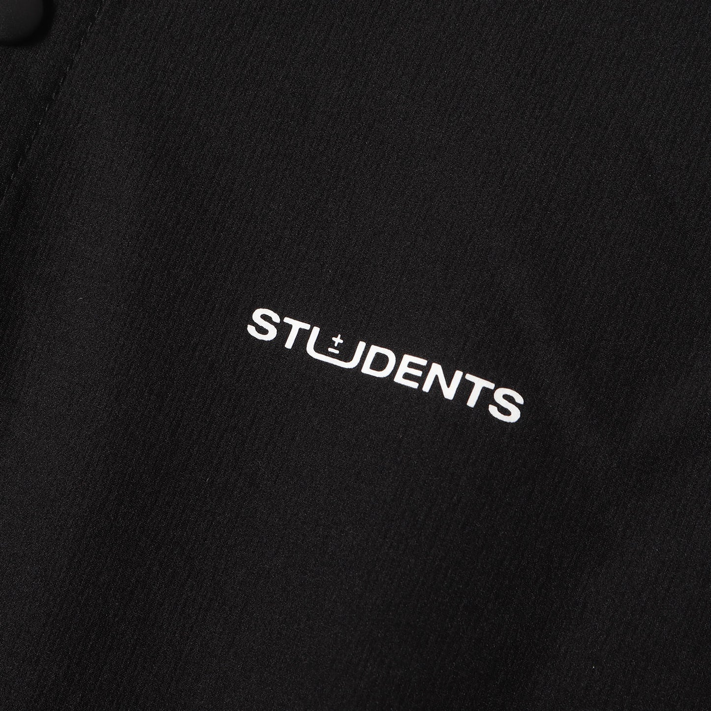 ワンポイント ロゴ ヘンリーネック ストレッチナイロン ベスト