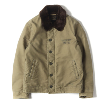 ステンシル ロゴ デッキジャケット (N-1 DECK JACKET)
