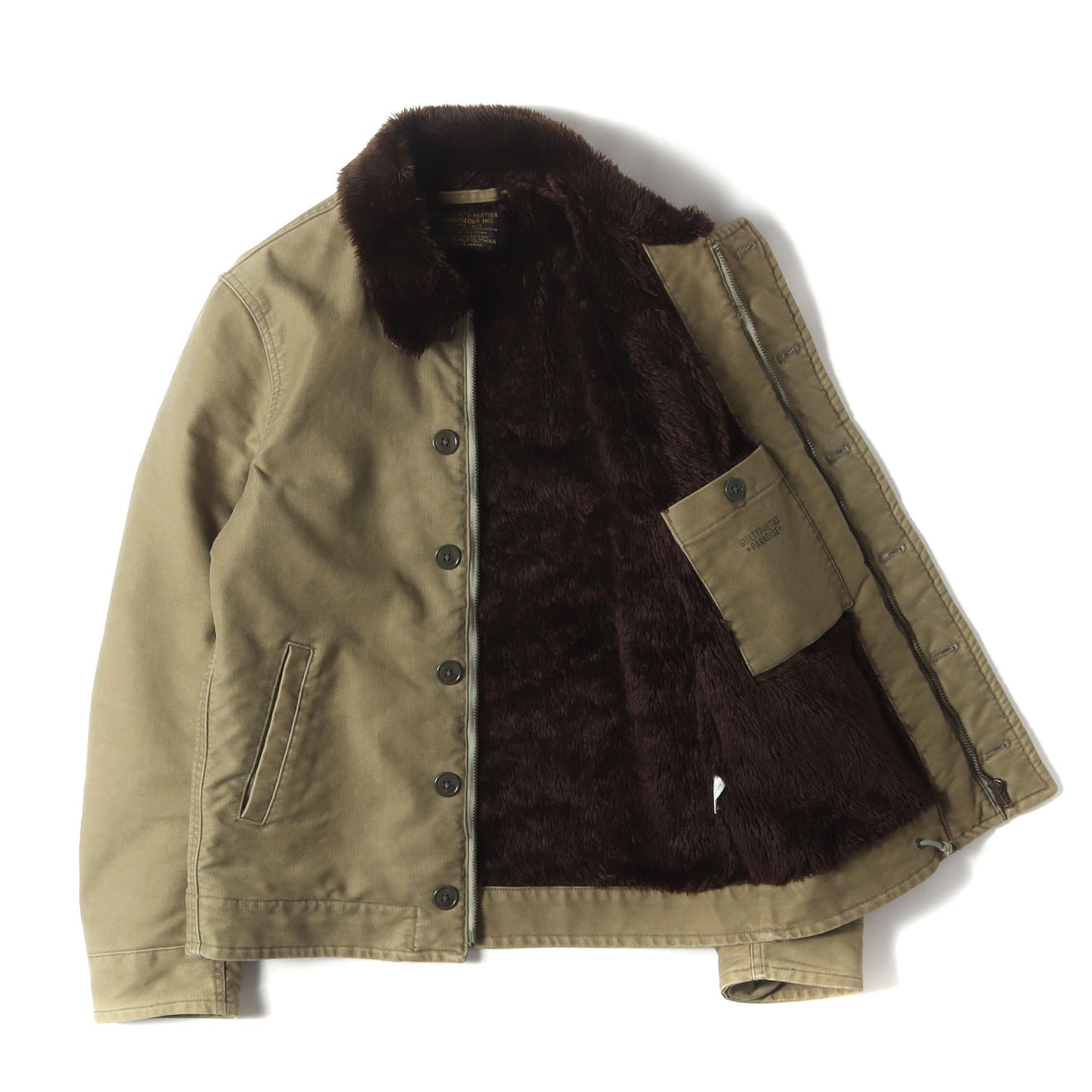 ステンシル ロゴ デッキジャケット (N-1 DECK JACKET)