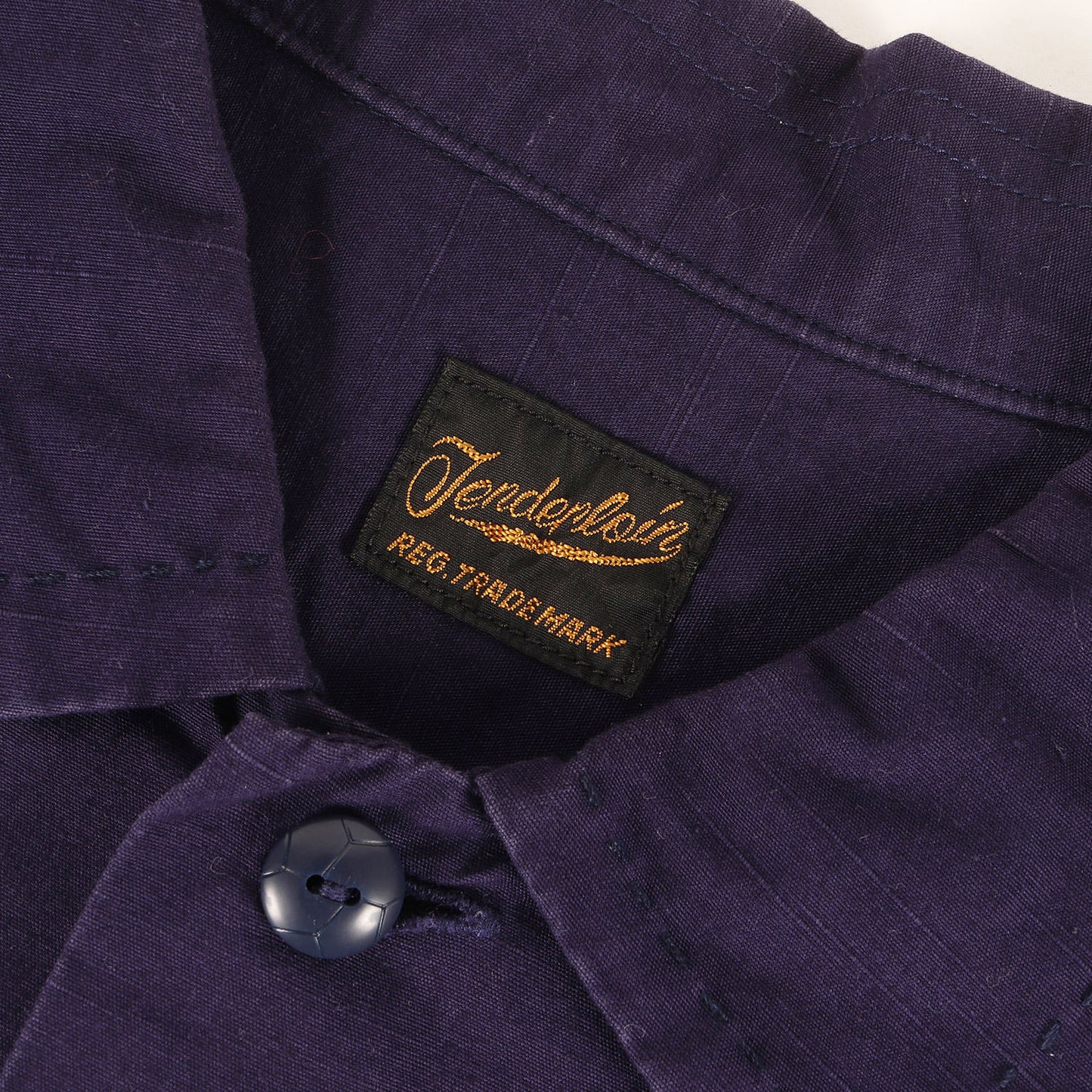 オーバル パッチ バック チェーン ロゴ 刺繍 ポプリン シャツ (T-WORK shirt)