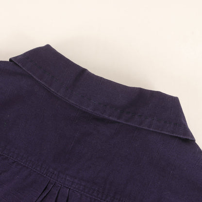オーバル パッチ バック チェーン ロゴ 刺繍 ポプリン シャツ (T-WORK shirt)