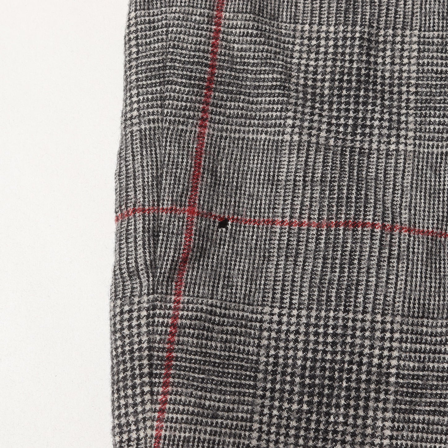 グレンチェック ワンタック テーパード スラックス パンツ (Marzotto Classic Slacks)