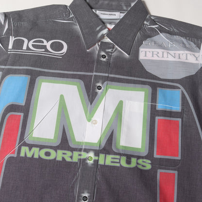 グラフィック ロゴ シャツ