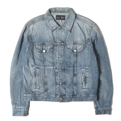 スラブデニム トラッカー ジャケット