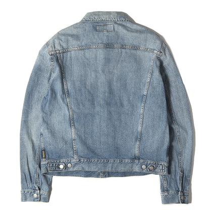 スラブデニム トラッカー ジャケット