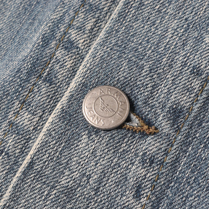 スラブデニム トラッカー ジャケット