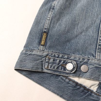 スラブデニム トラッカー ジャケット