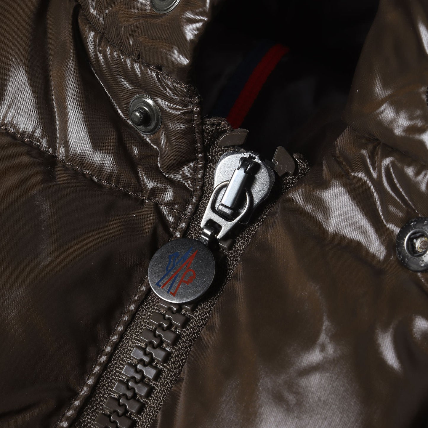 00s デカワッペン シャイニーナイロン ダウンジャケット (EVEREST)