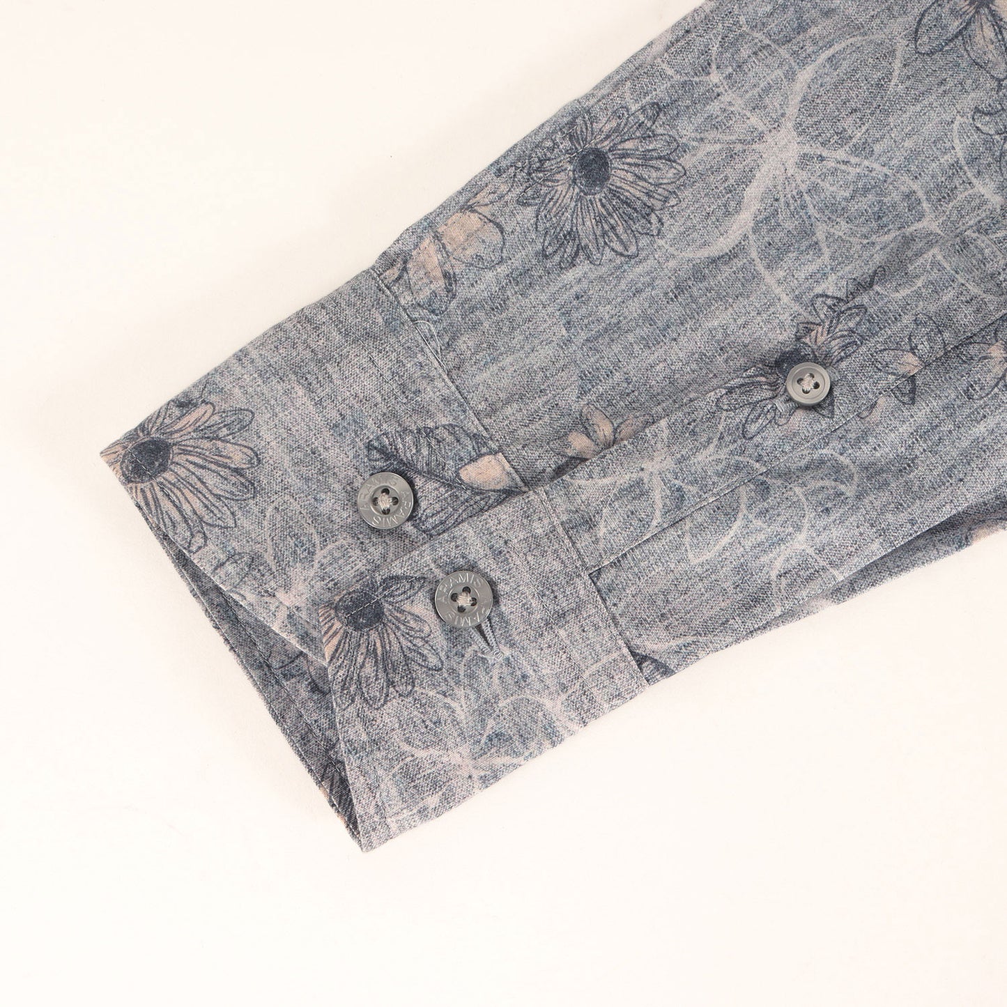フラワー プリント ループボタンダウン ドレスシャツ / MADE IN JAPAN