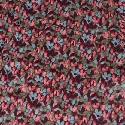 25AW アート調 ジオメトリック柄 プリント シャツ