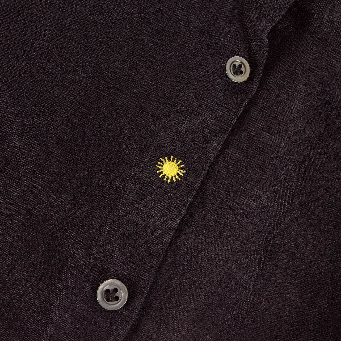 ホリゾンタルカラー リネン ドレスシャツ / MADE IN ITALY