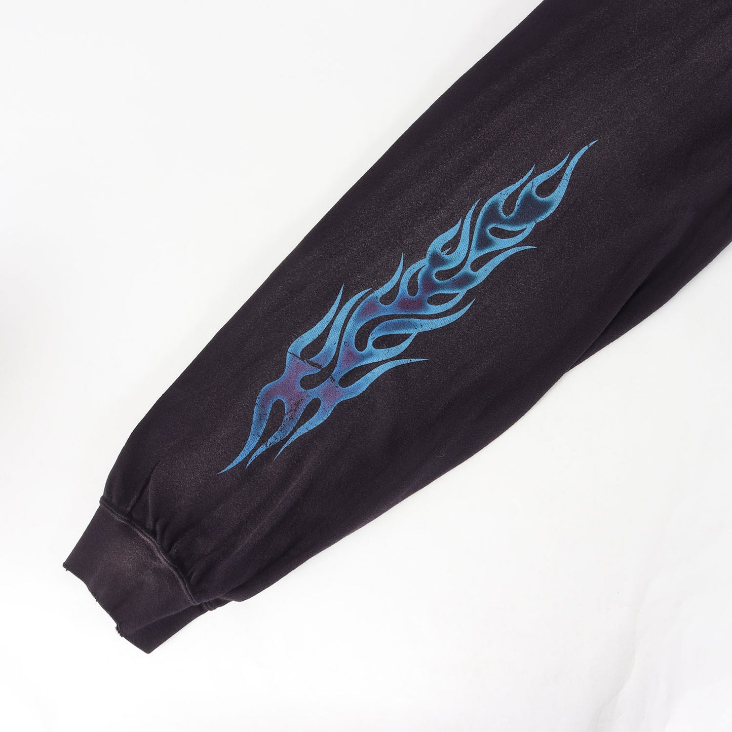 25SS グラフィック ロングスリーブ Tシャツ (KMY-FIRE Distressed L/S Tee)