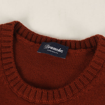 ミドルゲージ ウール ニット セーター