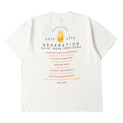 25AW × A BATHING APE ヴィンテージ加工 グラフィック ロゴ Tシャツ (SS TEE GENERATION)