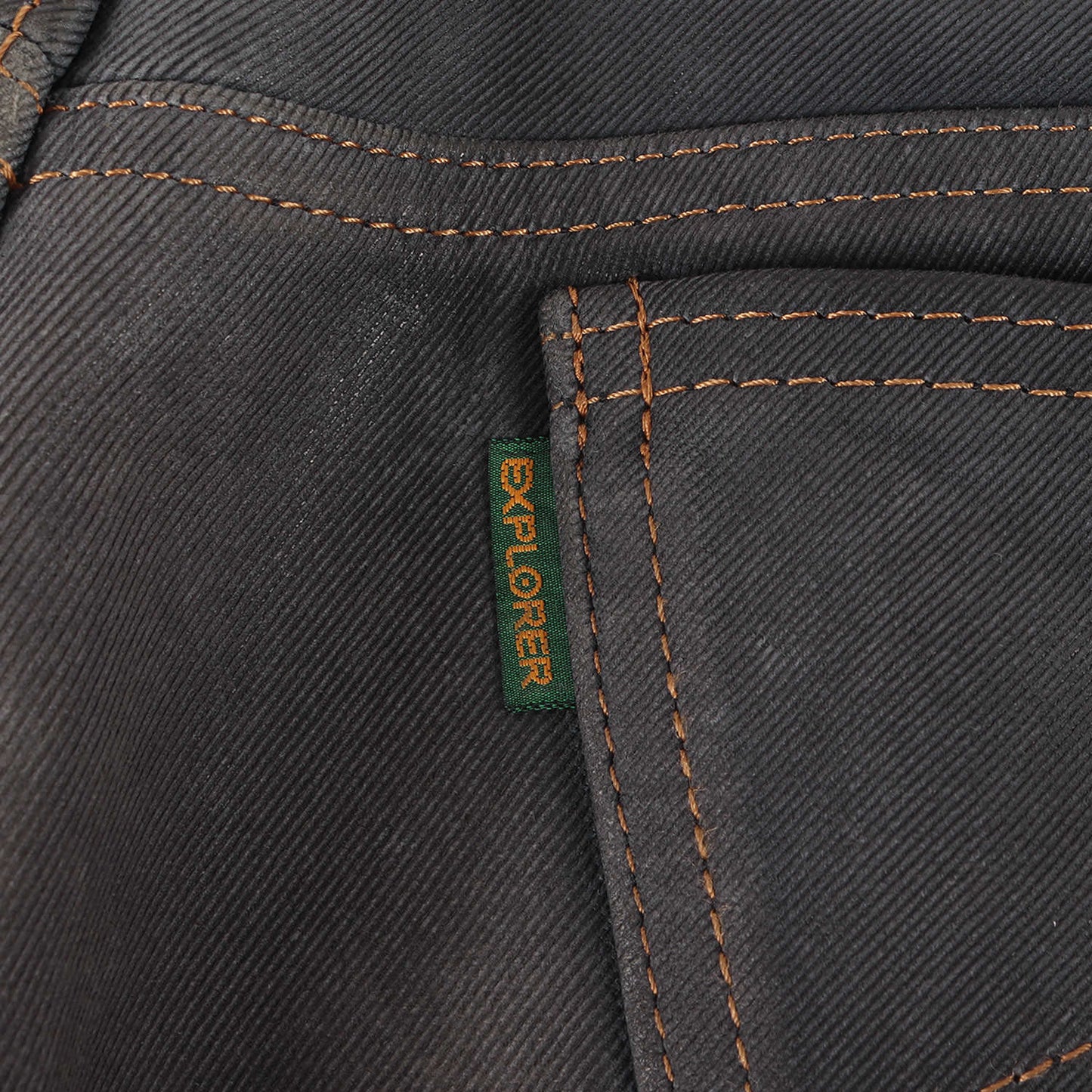 コーティング レザー パンツ / EXPLORER