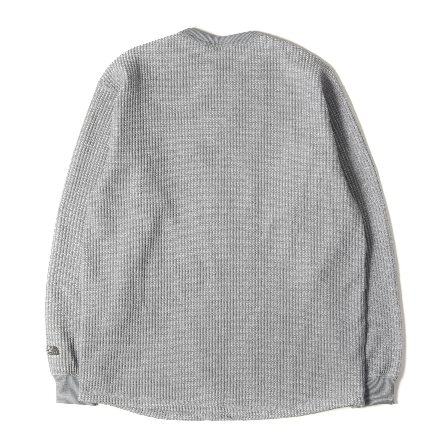 24AW ロングスリーブ ウォーム ワッフルクルー カットソー