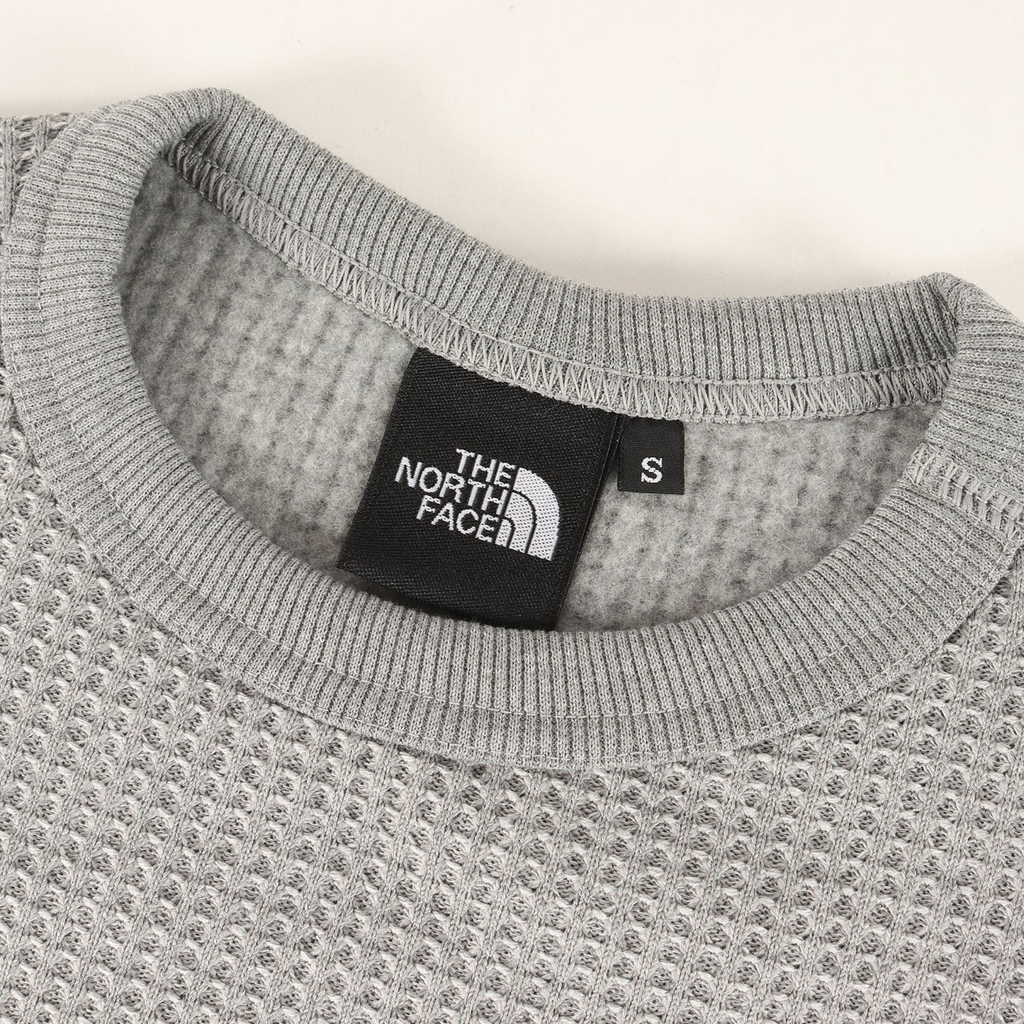 24AW ロングスリーブ ウォーム ワッフルクルー カットソー