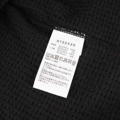 24AW ロングスリーブ ウォーム ワッフルクルー カットソー