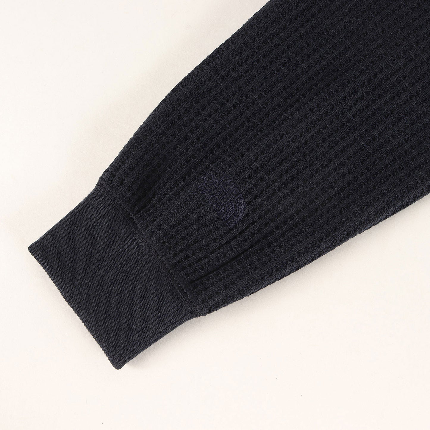 24AW ロングスリーブ ウォーム ワッフルクルー カットソー