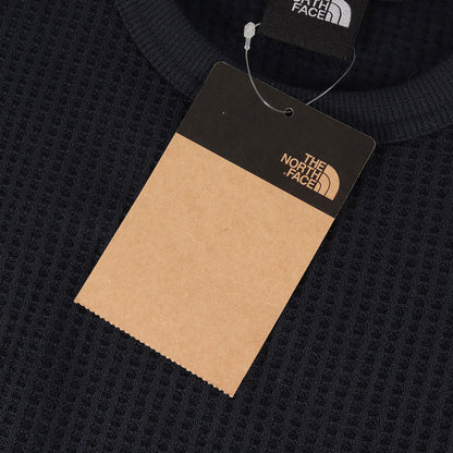 24AW ロングスリーブ ウォーム ワッフルクルー カットソー