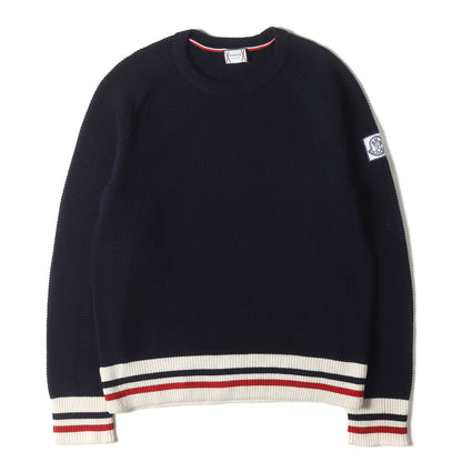 トリコロール リブ ニット セーター (MAGLIONE TRICOT GIROCOLLO)