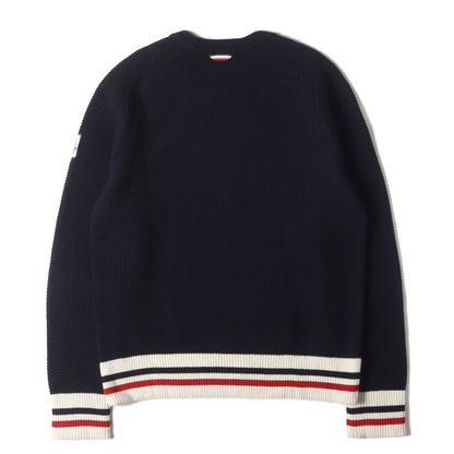 トリコロール リブ ニット セーター (MAGLIONE TRICOT GIROCOLLO)