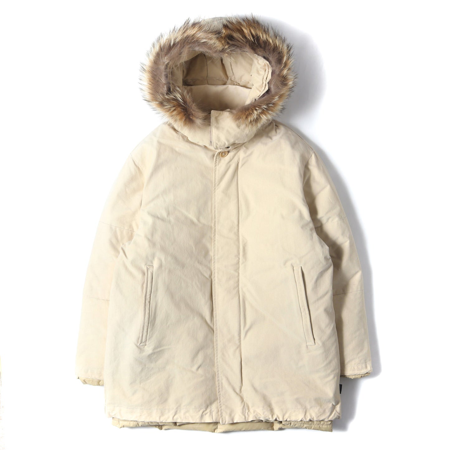 90s - 00s 青タグ 取り外し可能ファーフード 3WAY ダック ダウンジャケット