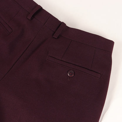 25AW エステルサージ ワイド フレア トラウザー スラックス パンツ (ESTER SERGE WIDE FLARE SLACKS)