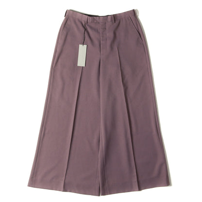 24AW ワイドフレア トラウザー スラックス パンツ (WIDE FLARE SLACKS) / SAMPLE
