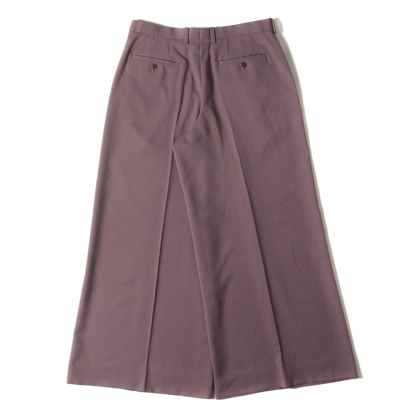 24AW ワイドフレア トラウザー スラックス パンツ (WIDE FLARE SLACKS) / SAMPLE