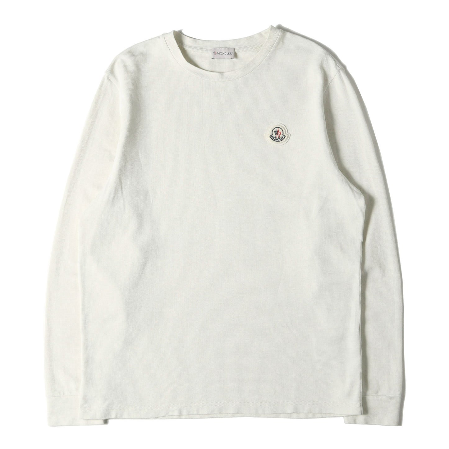 22AW ワンポイント ワッペン ピケ ロングスリーブ Tシャツ (LS TSHIRT)