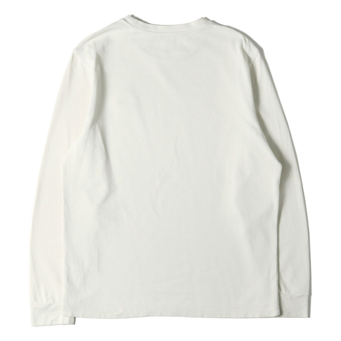 22AW ワンポイント ワッペン ピケ ロングスリーブ Tシャツ (LS TSHIRT)