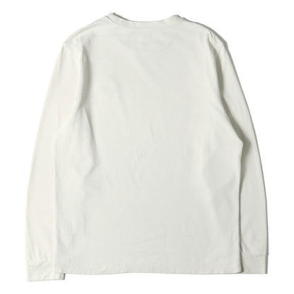 22AW ワンポイント ワッペン ピケ ロングスリーブ Tシャツ (LS TSHIRT)
