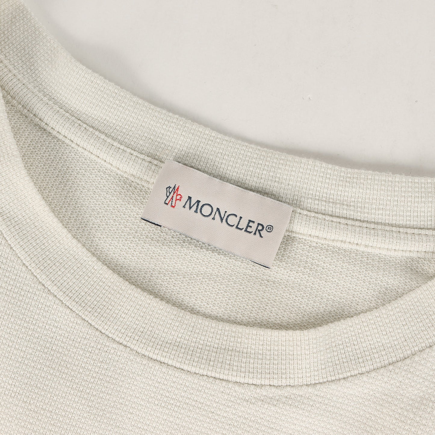 22AW ワンポイント ワッペン ピケ ロングスリーブ Tシャツ (LS TSHIRT)