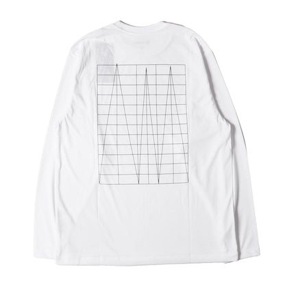 24SS バックグラフィック カットソー (Peak-motif Print L/S T-shirt)