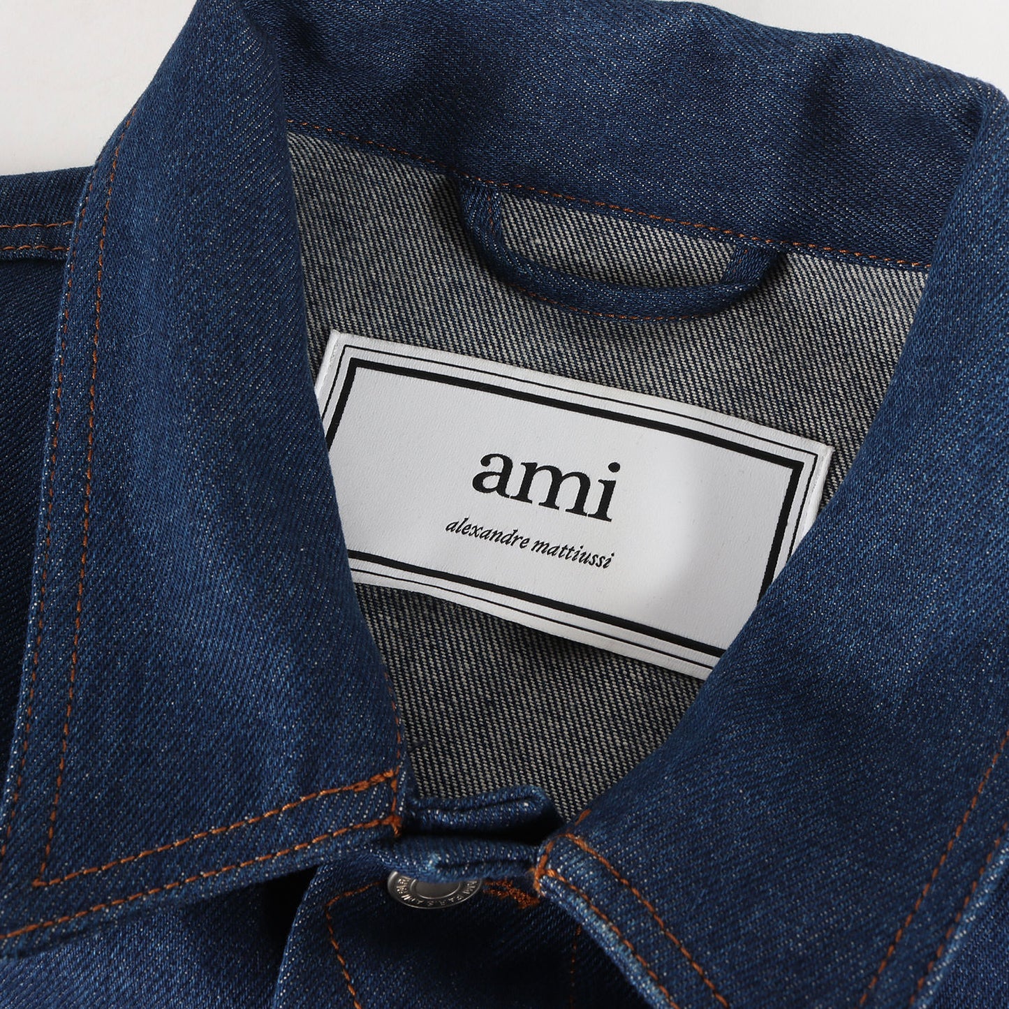 ロゴ ワッペン 刺繍 デニム トラッカー ジャケット