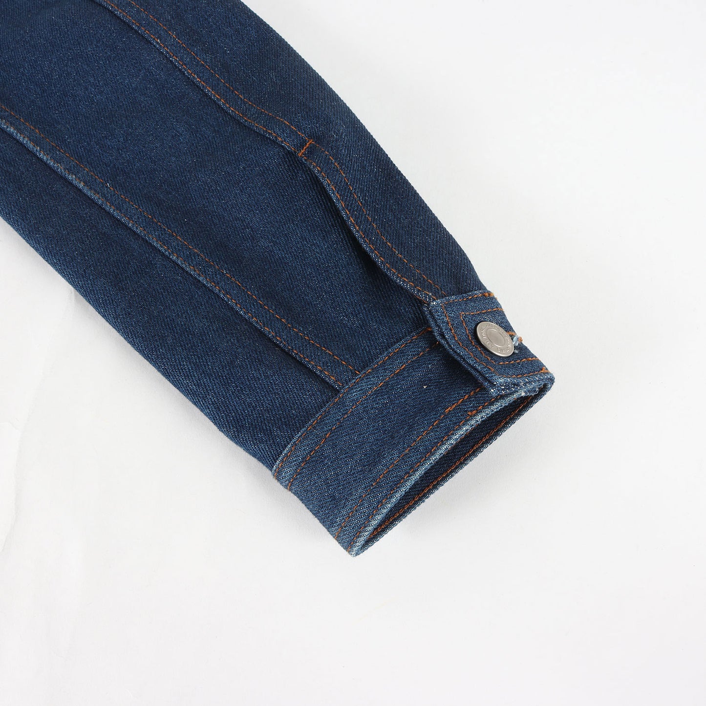 ロゴ ワッペン 刺繍 デニム トラッカー ジャケット