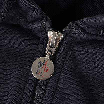 グログラン ロゴ 刺繍 スウェット ジップ パーカー (MAGLIA CARDIGAN)