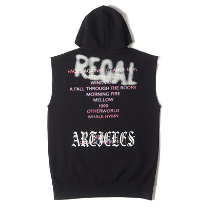 グラフィック スリーブレス ヘビーウェイト スウェット パーカー