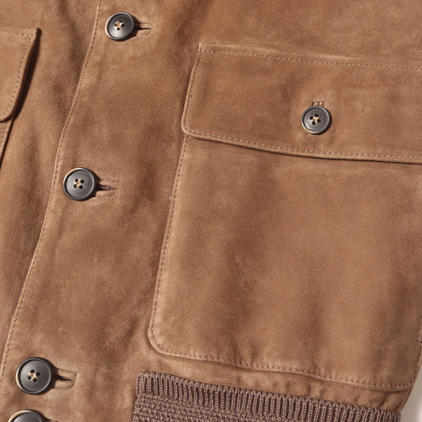 23AW ゴート スエード ドライビング ブルゾン