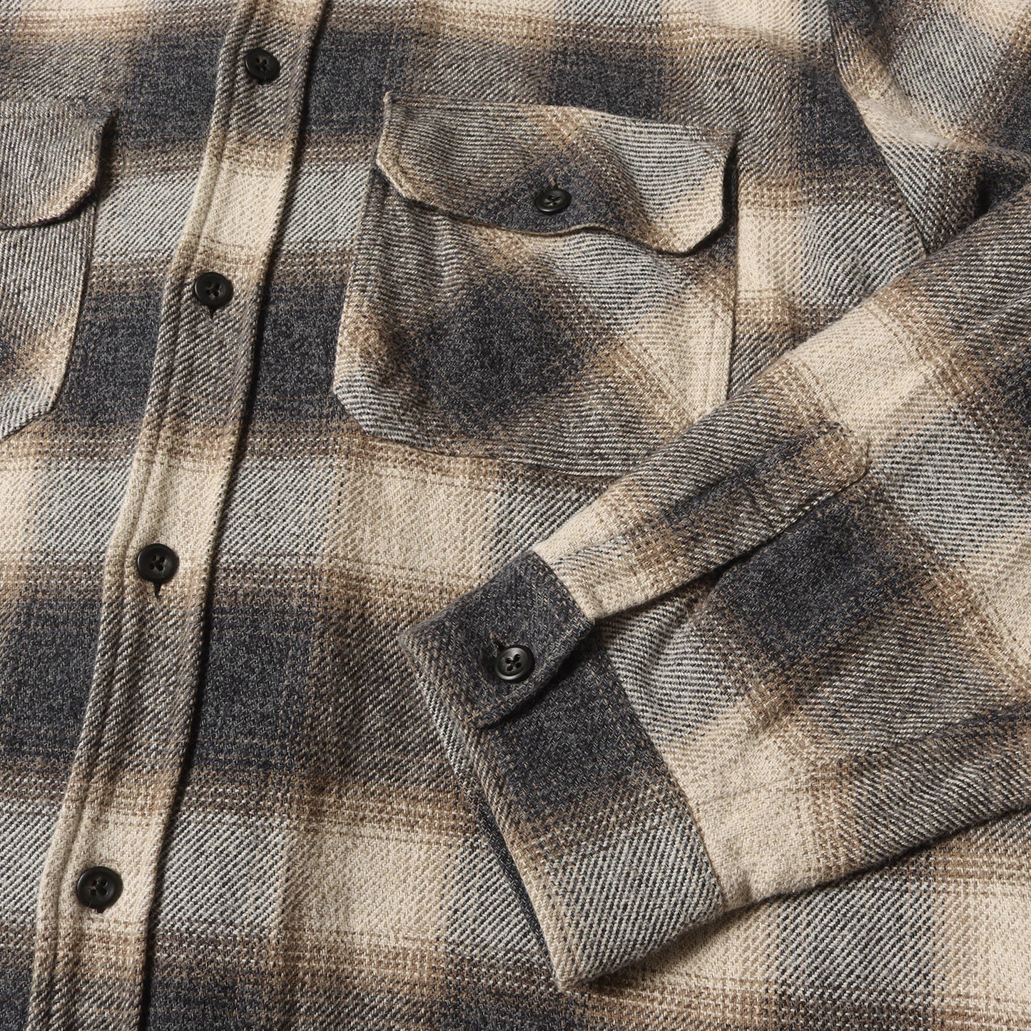 22AW スウェット フード付き ネルシャツ JKT (J・J)