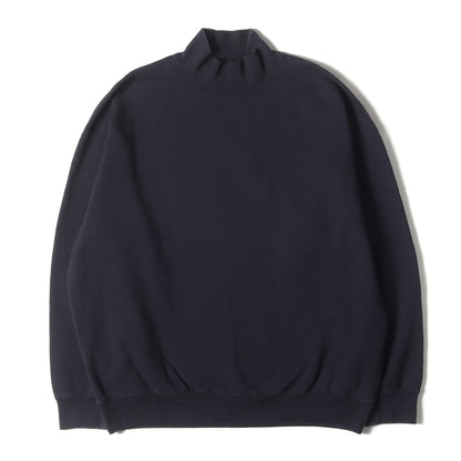 24AW オーガニックコットンブレンド ヘヴィーウェイト ハイネック スウェット / Y